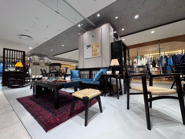 松本民芸家具 大阪髙島屋の「松本民芸家具フェア」、会期は明日28日火曜日までとなり
